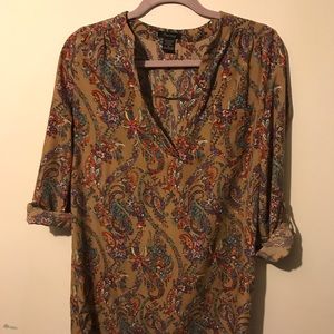 Timing paisley dress